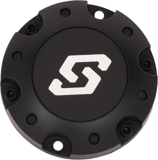 Sedona 570 - 9112 5/4.5 Center Cap Matte Black for Wheel Enhancement - Kelly Motorsports