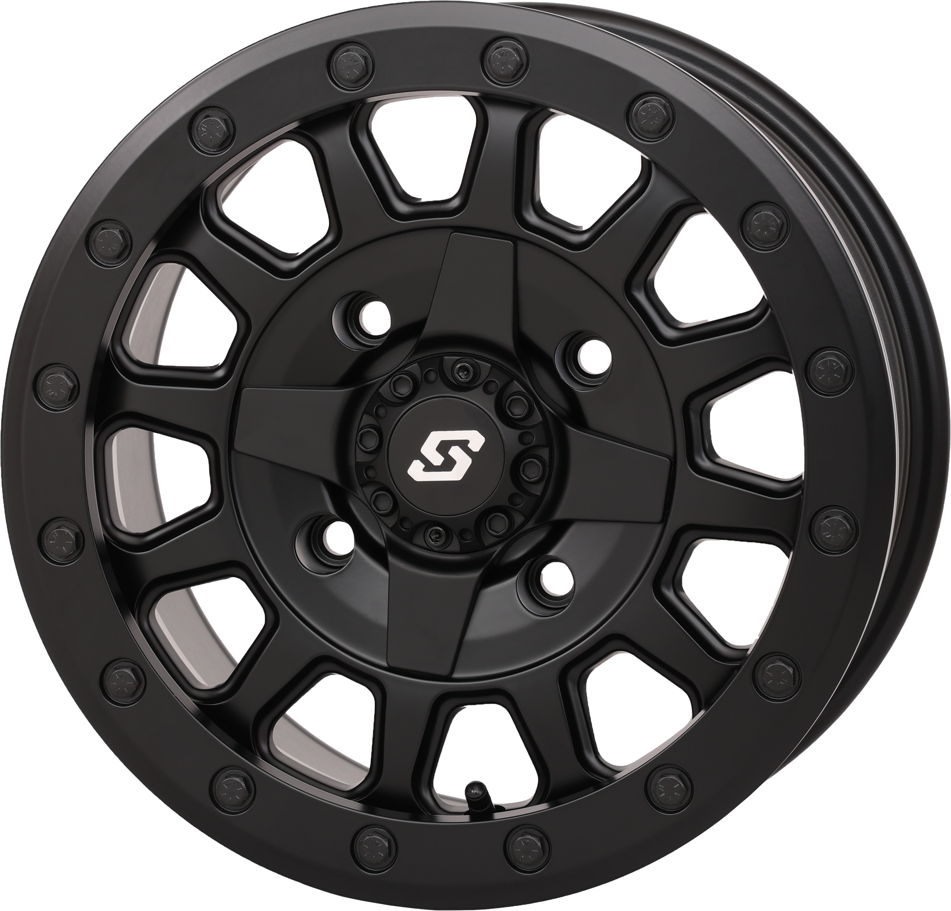 Sedona Adapt DD Wheel 14x7 Matte Black with Dual - Drilled Options - Part 570 - 9101 - Kelly Motorsports