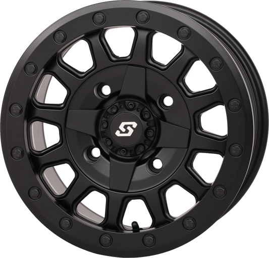 Sedona Adapt DD Wheel 14x7 Matte Black with Dual - Drilled Options - Part 570 - 9101 - Kelly Motorsports
