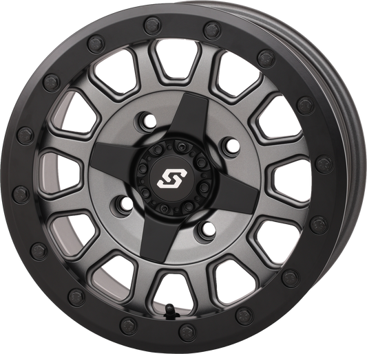 Sedona Adapt DD Wheel 14x7 Matte Gunmetal Gray for ATV/UTV - Part 570 - 9122 - Kelly Motorsports