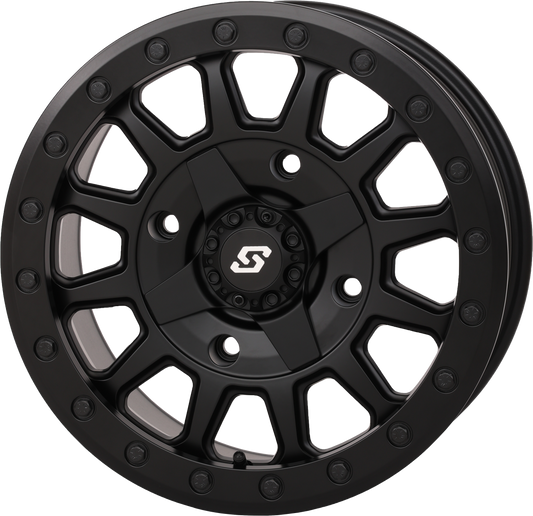 Sedona Adapt DD Wheel 15x7 Matte Black with Dual - Drilled Bolt Patterns - Kelly Motorsports
