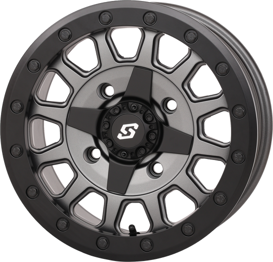 Sedona Adapt DD Wheel 15x7 Matte Gunmetal Grey for ATV/UTV with Dual - Drilled Bolt Pattern - Kelly Motorsports