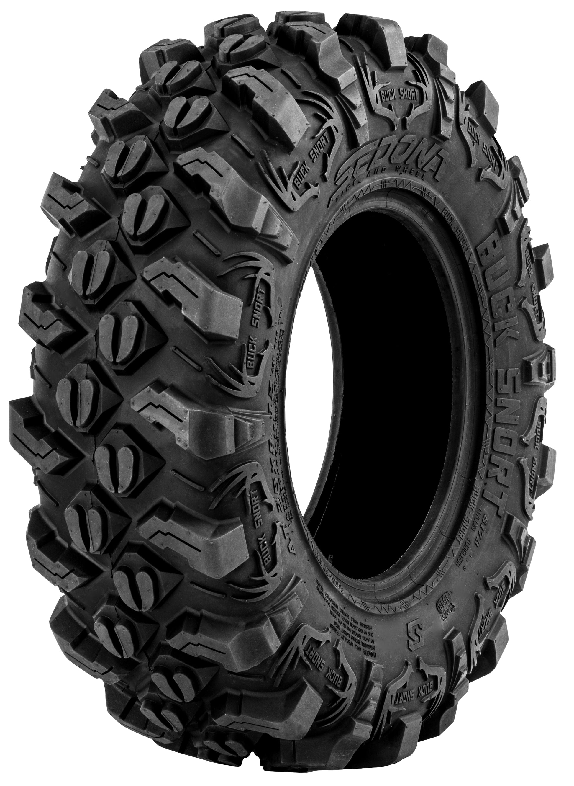 Sedona Buck Snort 25x8 - 12 Bias Tire with 6 - Ply Rated Construction - Kelly Motorsports