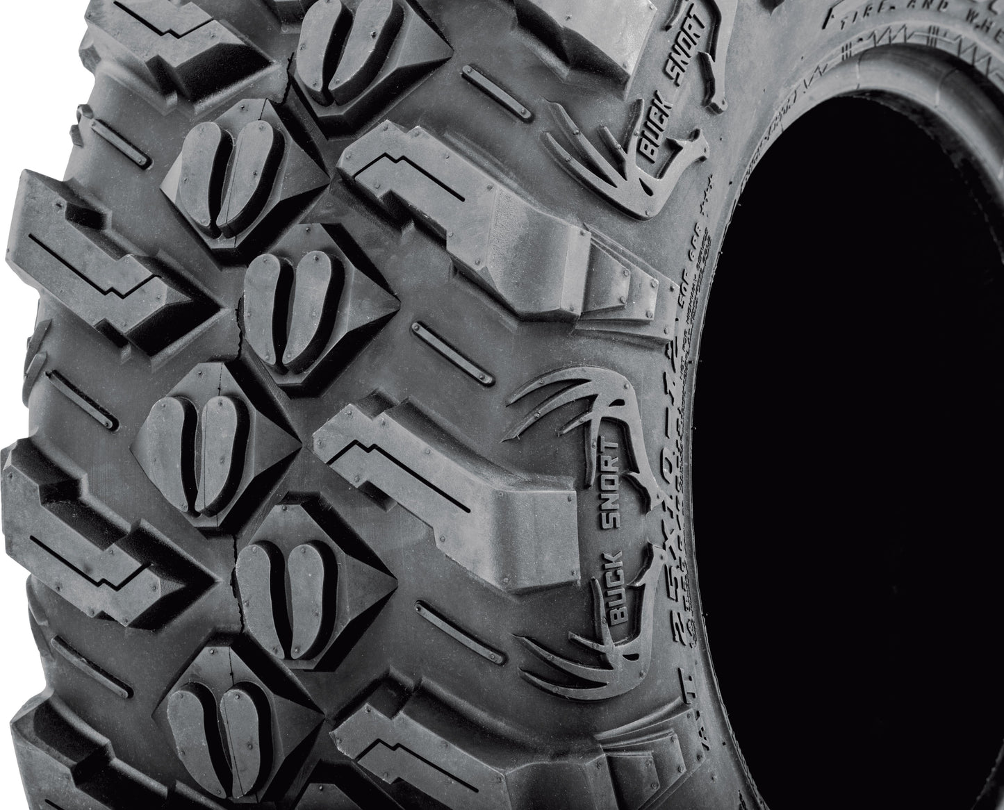 Sedona Buck Snort 27x11 - 14 Bias Tire with 6 - Ply Rated Construction and Deer Hoof Tread Design - Kelly Motorsports