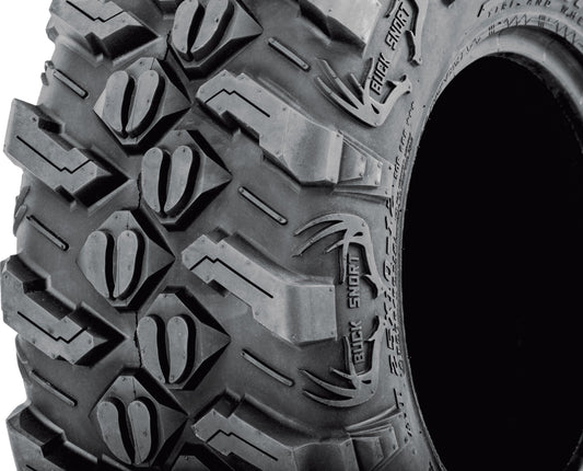Sedona Buck Snort 27x11 - 14 Bias Tire with 6 - Ply Rated Construction and Deer Hoof Tread Design - Kelly Motorsports