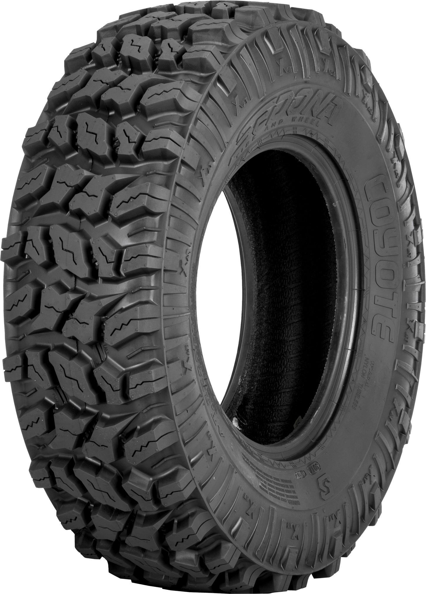 Sedona Coyote 25x8R12 All - Terrain Bias Tire Part Number CO25812 - Kelly Motorsports