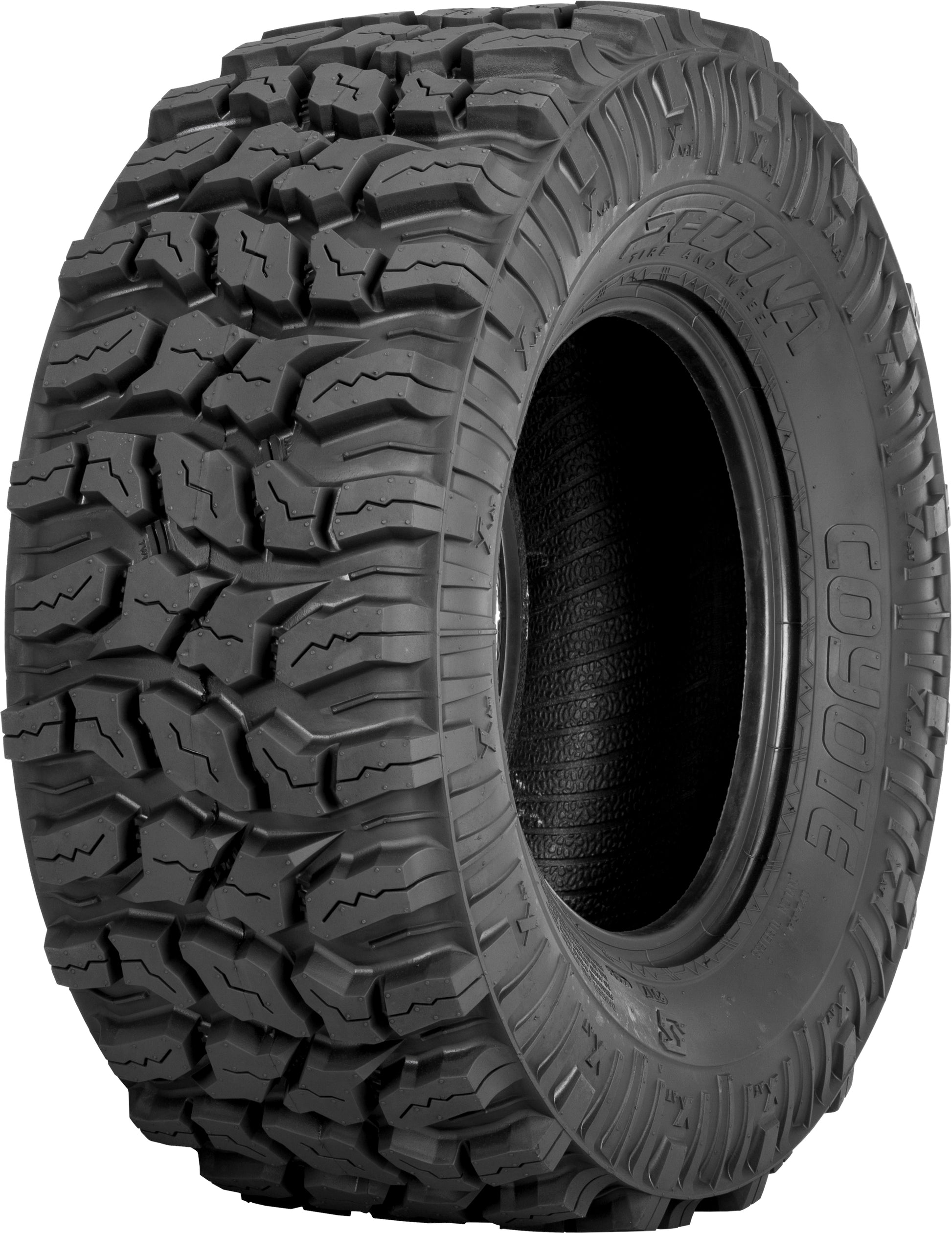 Sedona Coyote 27x11 - 12 Bias Tire Part CO27X1112 for Polaris RZR and Honda Pioneer - Kelly Motorsports
