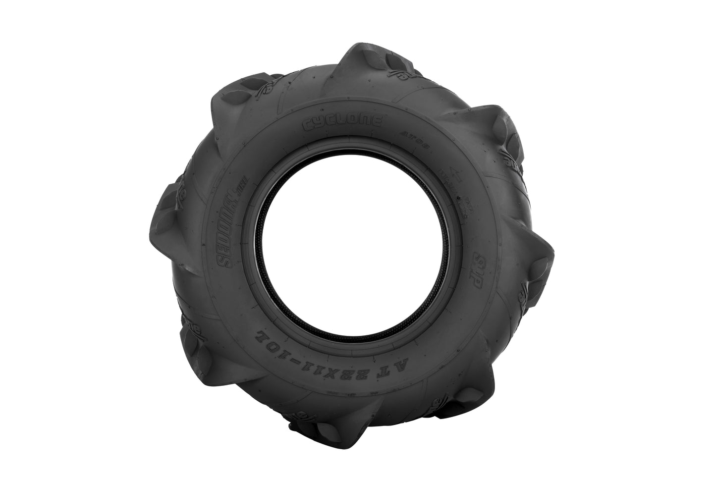 Sedona Cyclone Rear 20x11x9 Sand Tire with 1" Paddles and Dual Ribs for Arctic Cat DVX Models - Kelly Motorsports