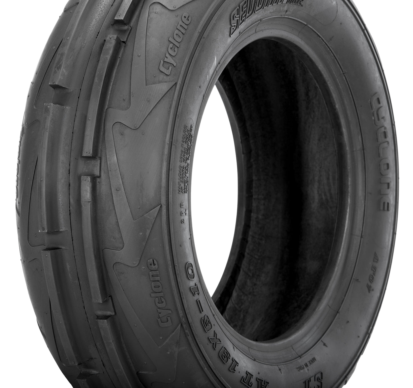 Sedona Cyclone Rib 21x7 - 10 Bias Tire Part Number CY21710 for Off - Road Vehicles - Kelly Motorsports
