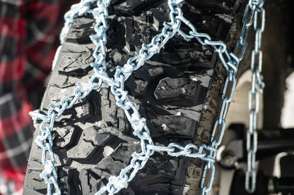 Sedona Diamond V Bar Snow Chains 32 Inch - Enhanced Traction for Snow and Ice - Kelly Motorsports