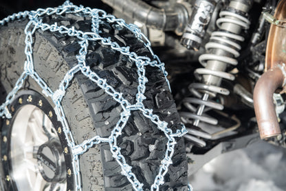 Sedona Diamond V Bar Snow Chains 32 Inch - Enhanced Traction for Snow and Ice - Kelly Motorsports