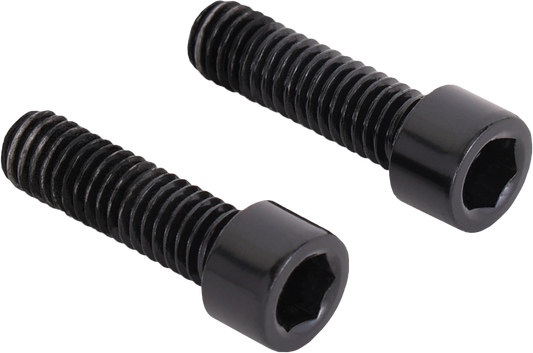 Sedona Dual Drill Cap Screws M6x20 - Black (2 pcs) - Kelly Motorsports