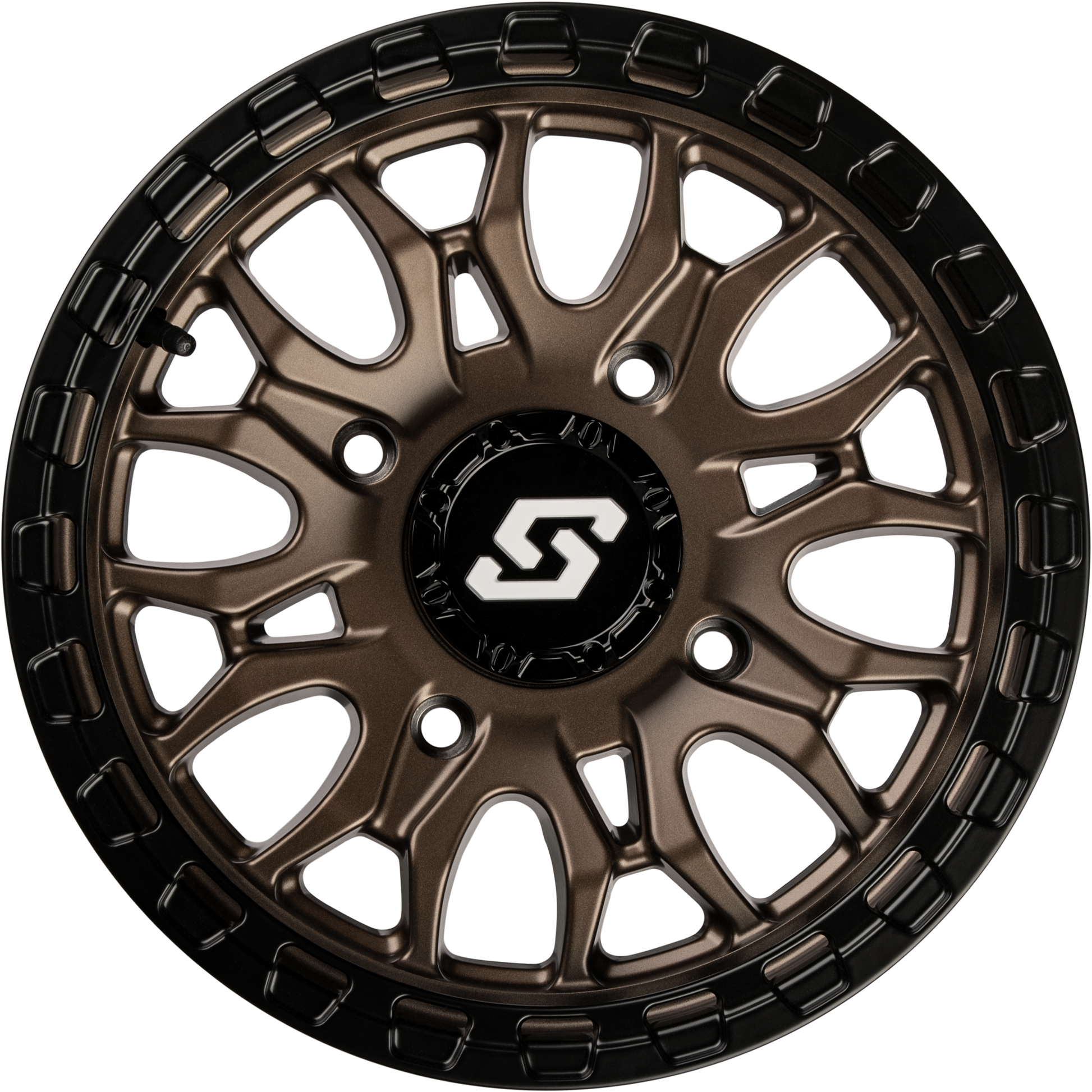 Sedona Ignition Wheel 14x7 Inch Bronze and Black Finish - Part A - S28Z - 47056+10 - Kelly Motorsports