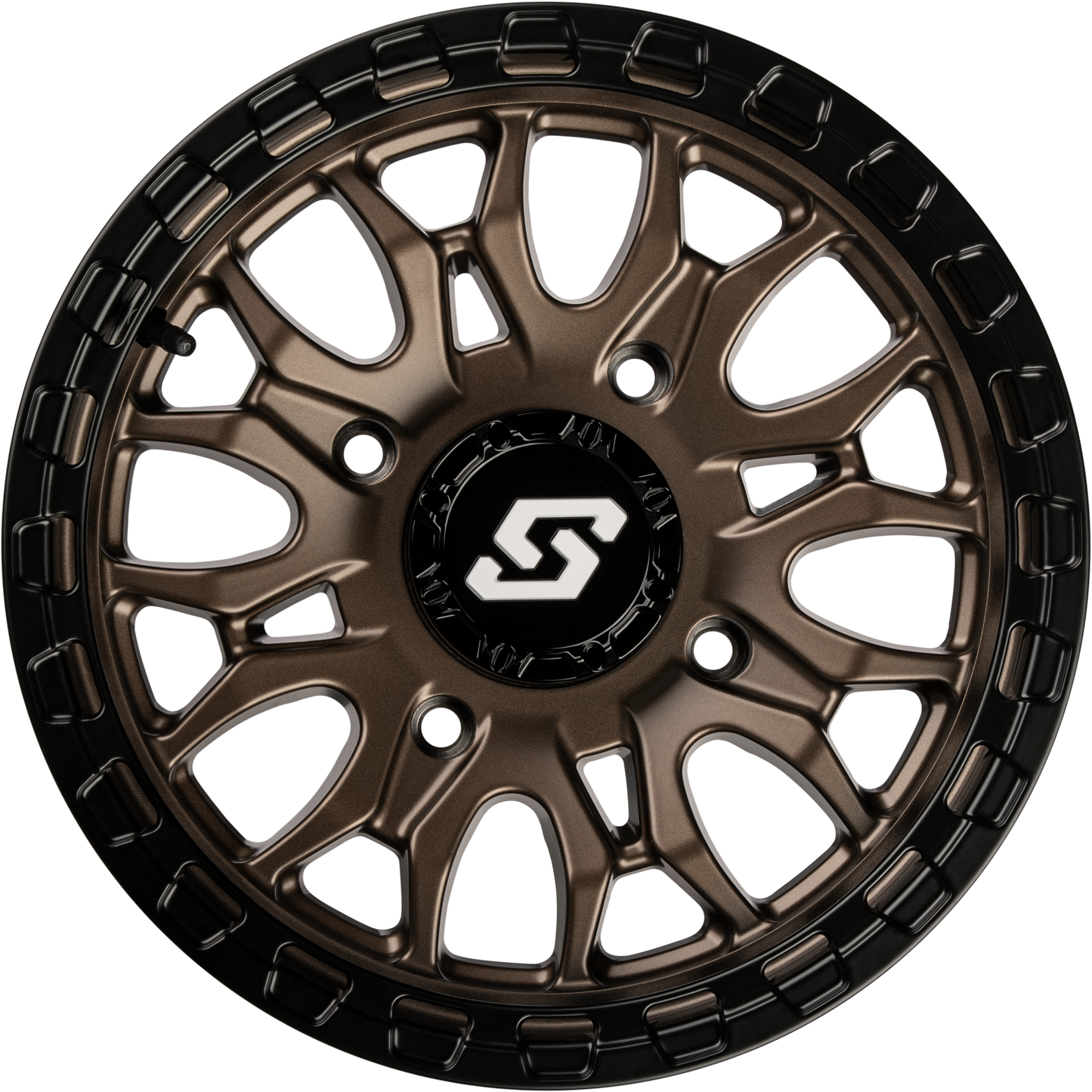 Sedona Ignition Wheel 14x7 Inches Bronze & Black - Model A - S28Z - 47037+10 - Kelly Motorsports