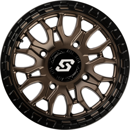 Sedona Ignition Wheel 14x7 Inches Bronze & Black - Model A - S28Z - 47037+10 - Kelly Motorsports