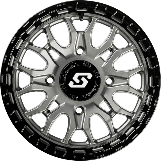 Sedona Ignition Wheel 15x7 Inch 4/137 Bolt Pattern +10mm in Gunmetal/Black - Kelly Motorsports