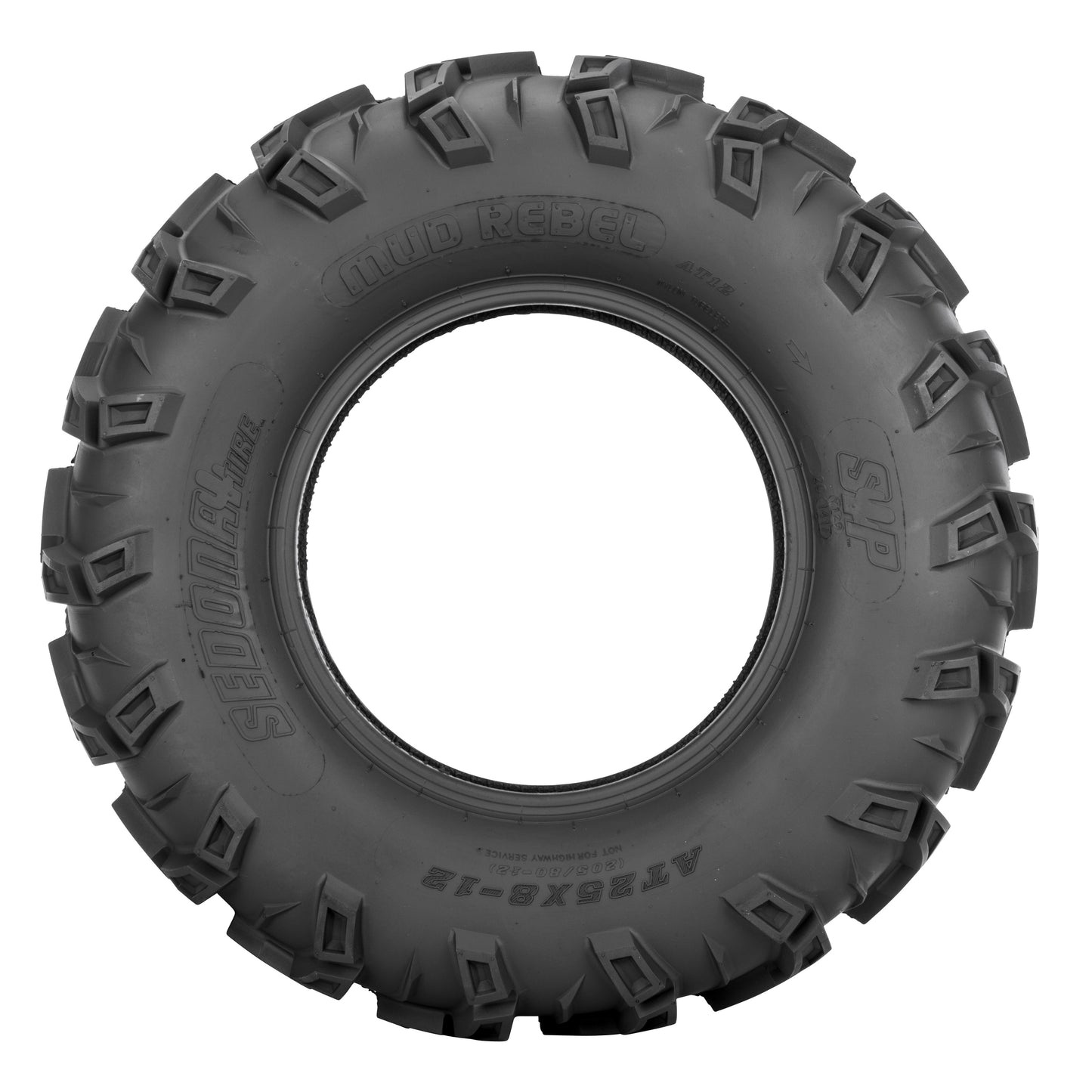 Sedona Mud Rebel 25x8 - 12 Bias Tire for ATV and UTV – Enhanced Traction and Puncture Resistance - Kelly Motorsports