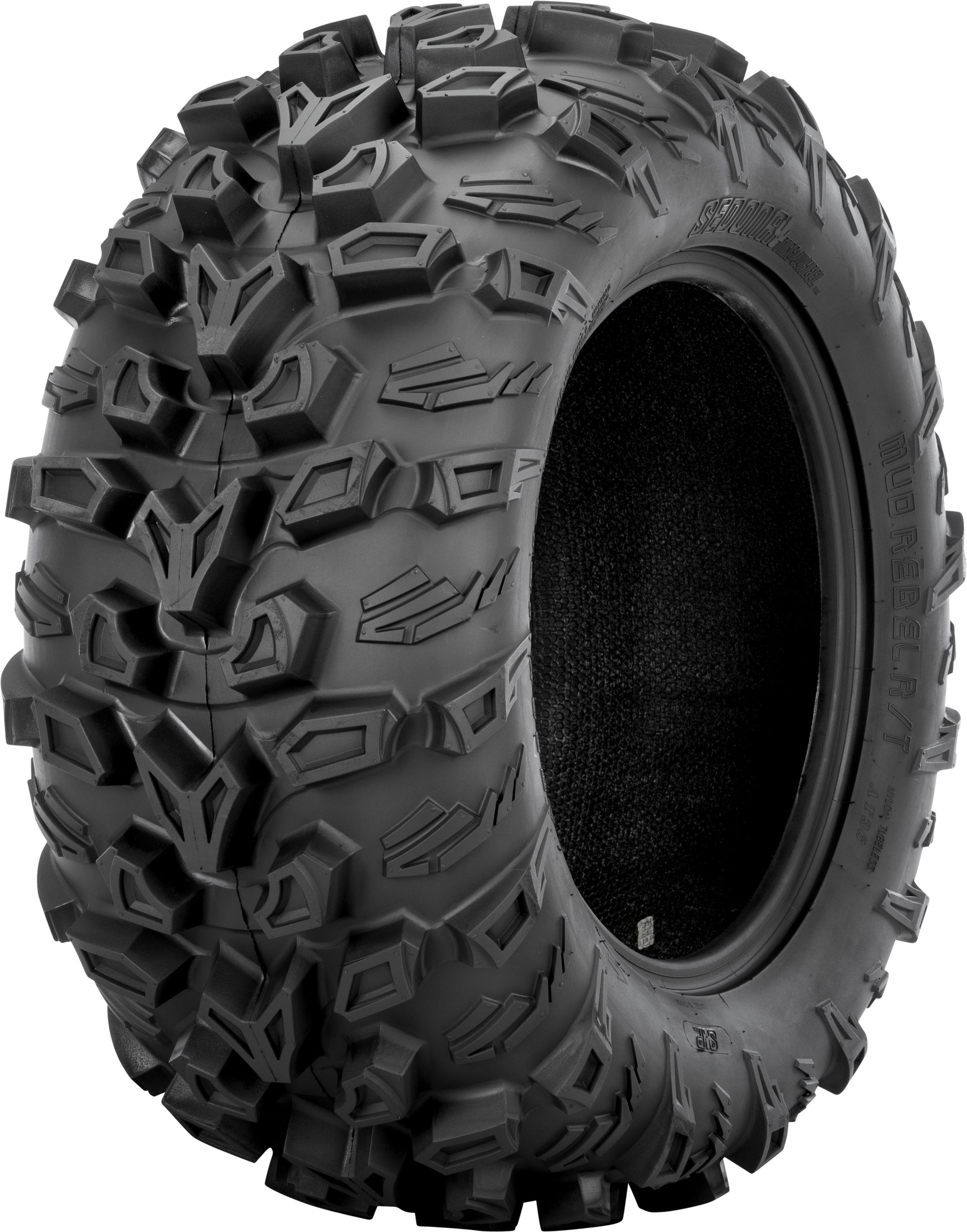 Sedona Mud Rebel R/T 26x10R12 Off - Road Tire with Heavy - Duty 8 - Ply Radial Construction - Kelly Motorsports
