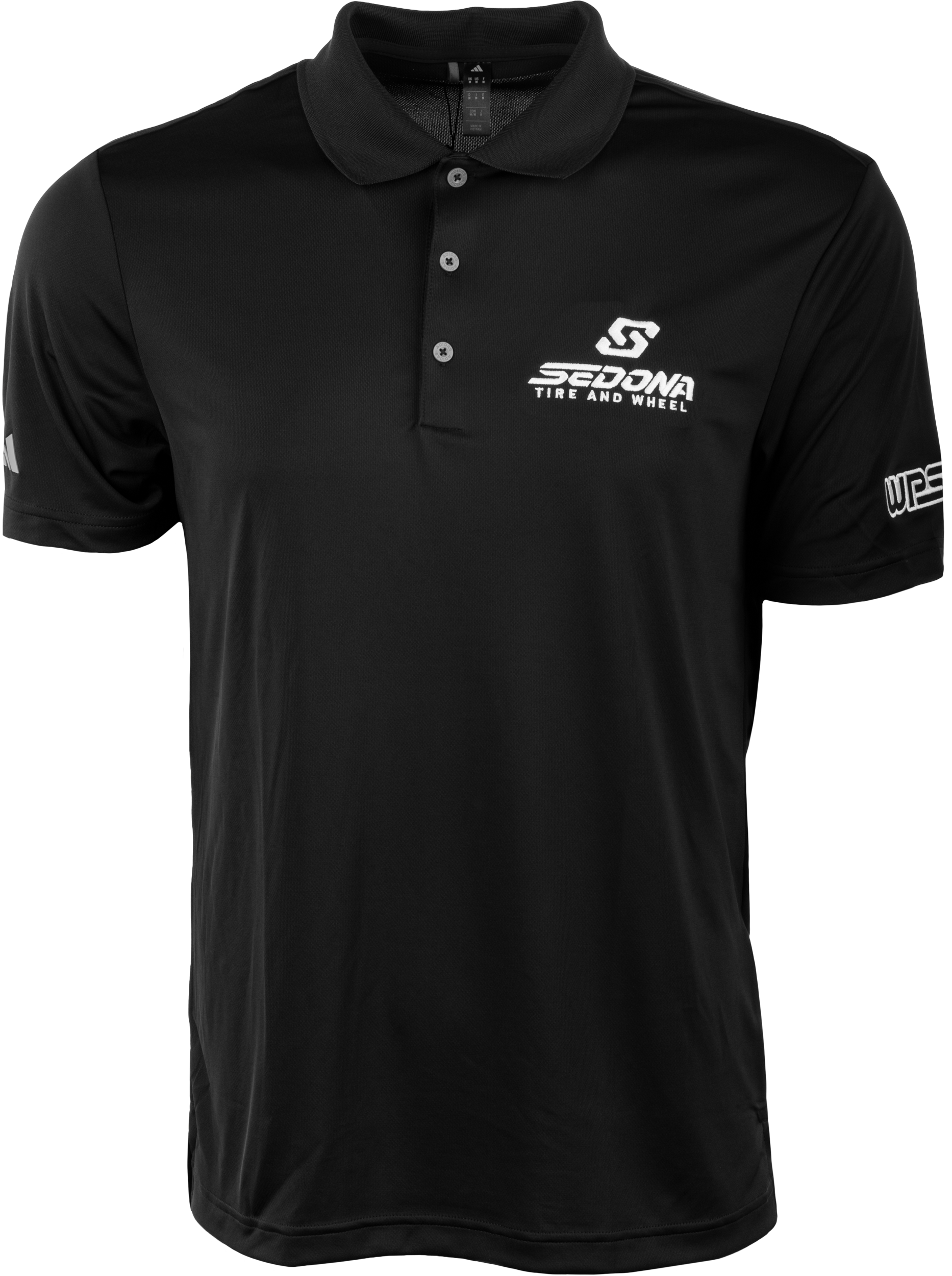 Sedona Polo Black and White 2X by Sedona - Classic Men's Dress Shirt - Kelly Motorsports