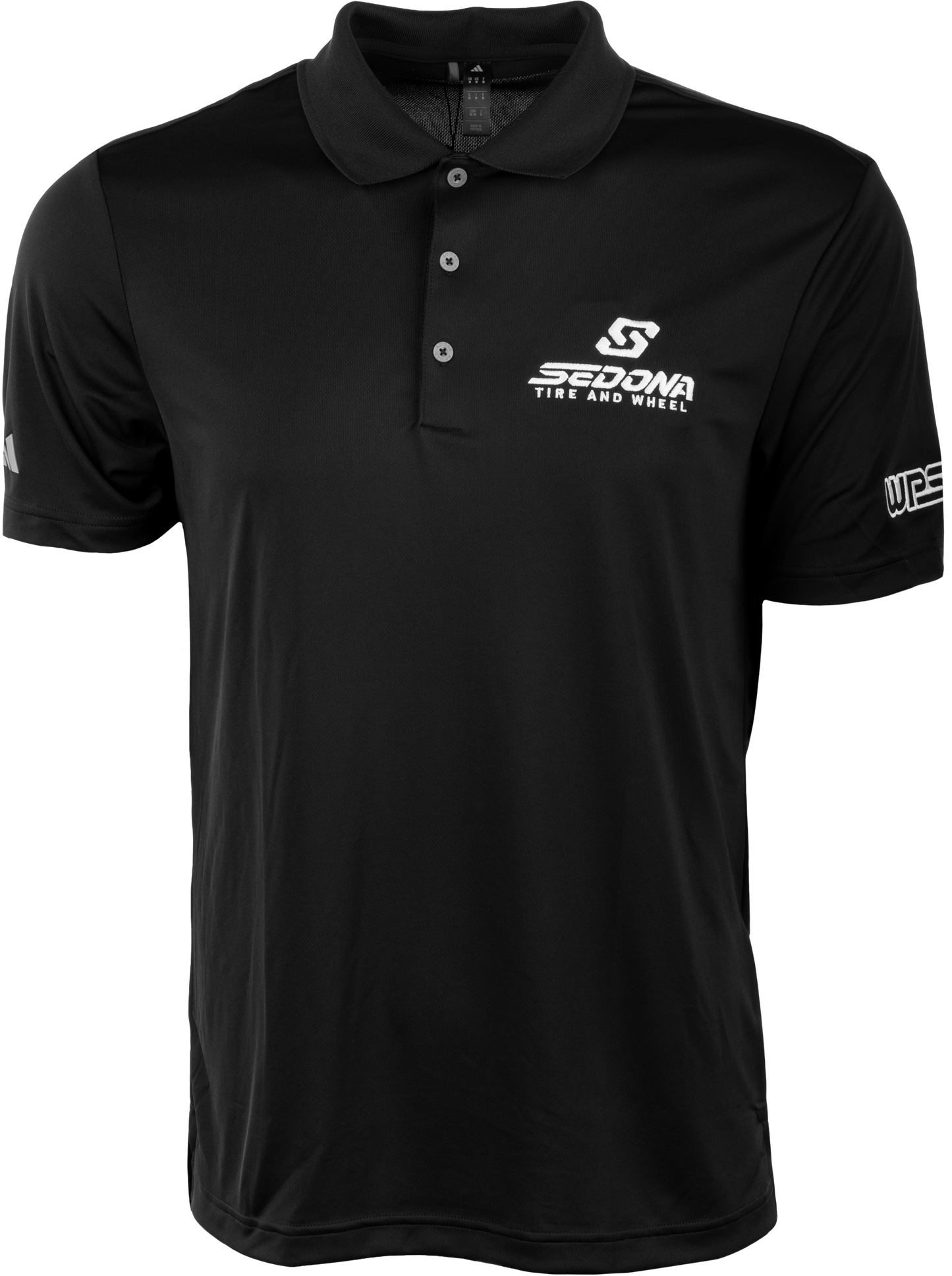 Sedona Polo Black and White Medium by Sedona - Classic Comfort and Style - Kelly Motorsports