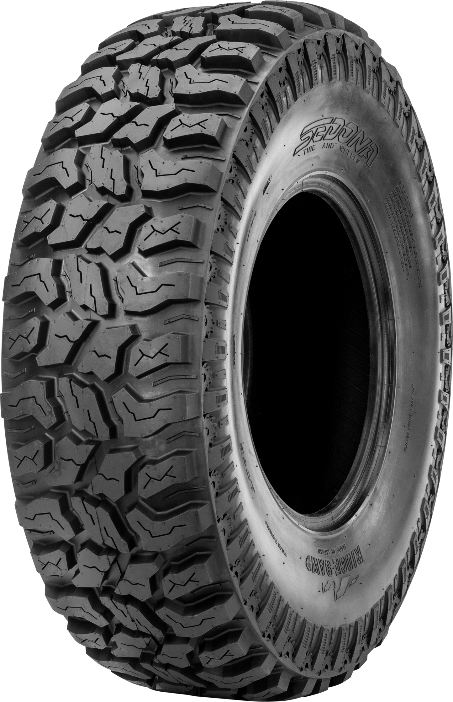 Sedona Ridge Saw 2.0 27x9 - 14 Bias Tire - Heavy - Duty Performance for UTVs and Off - Road Adventures - Kelly Motorsports