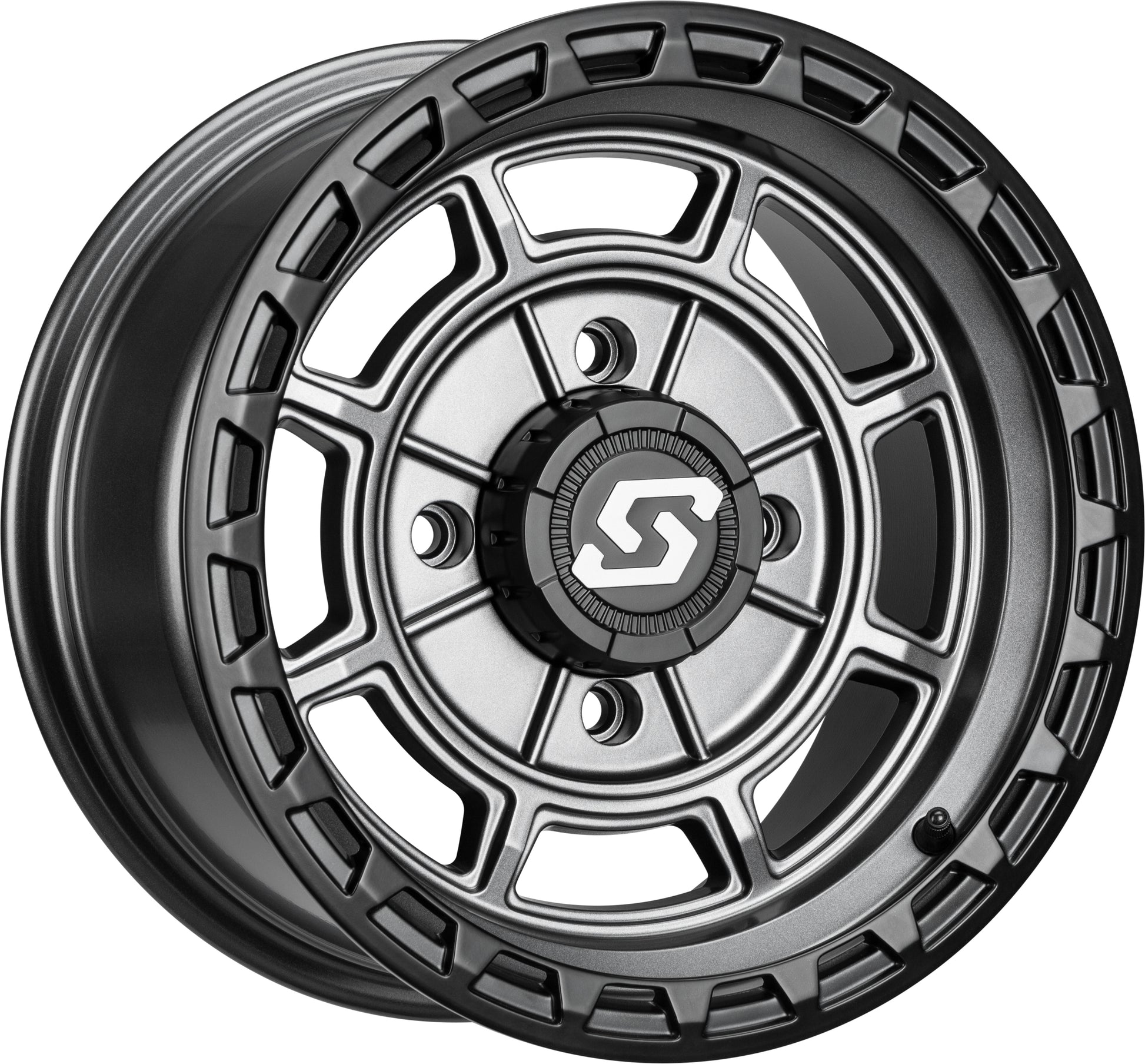 Sedona Rift Wheel 14x7 4/156 5+2 Offset in Carbon Grey - Kelly Motorsports