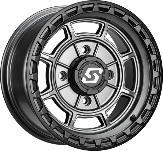 Sedona Rift Wheel 15x7 4/137 5+2 Offset in Carbon Grey - Kelly Motorsports