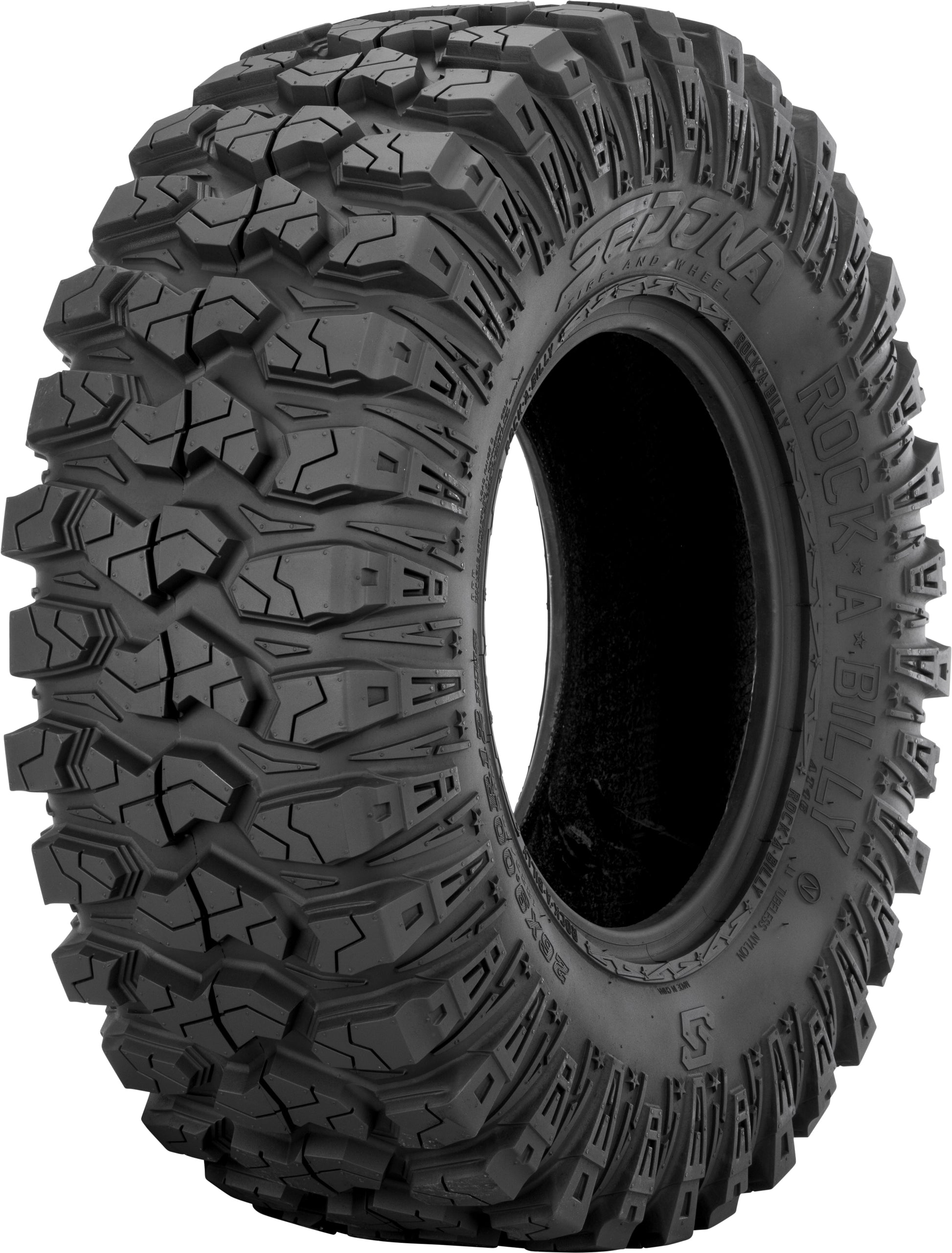 Sedona Rock - A - Billy 26x9R12 Radial ATV/UTV Tire with Puncture Resistance and Aggressive Tread - Kelly Motorsports