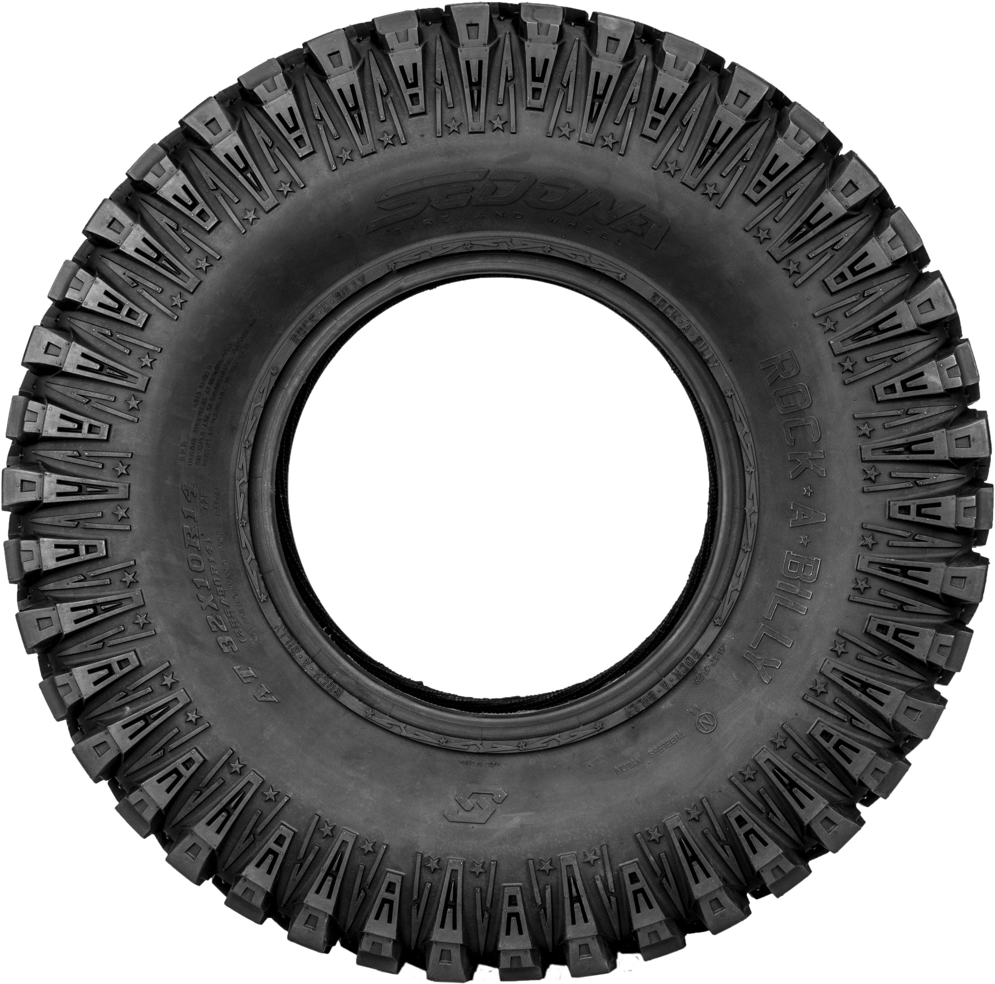 Sedona Rock - A - Billy 32x10R14 Radial Tire - High - Performance UTV/ATV Radial Tire with Puncture Resistance and Aggressive Tread - Kelly Motorsports