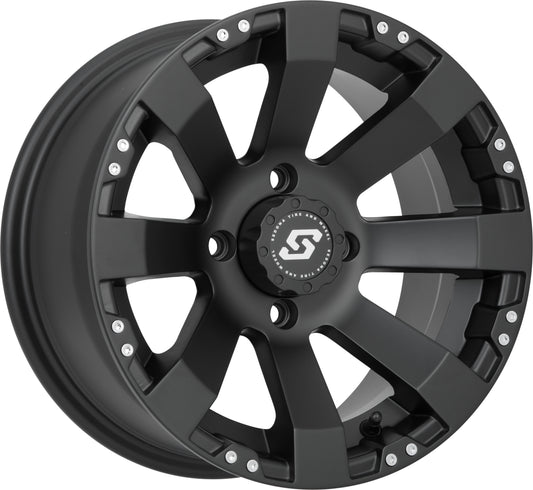 Sedona Spyder Wheel 12x7 Black for ATV/UTV – Part A7527056 - 43S - Kelly Motorsports