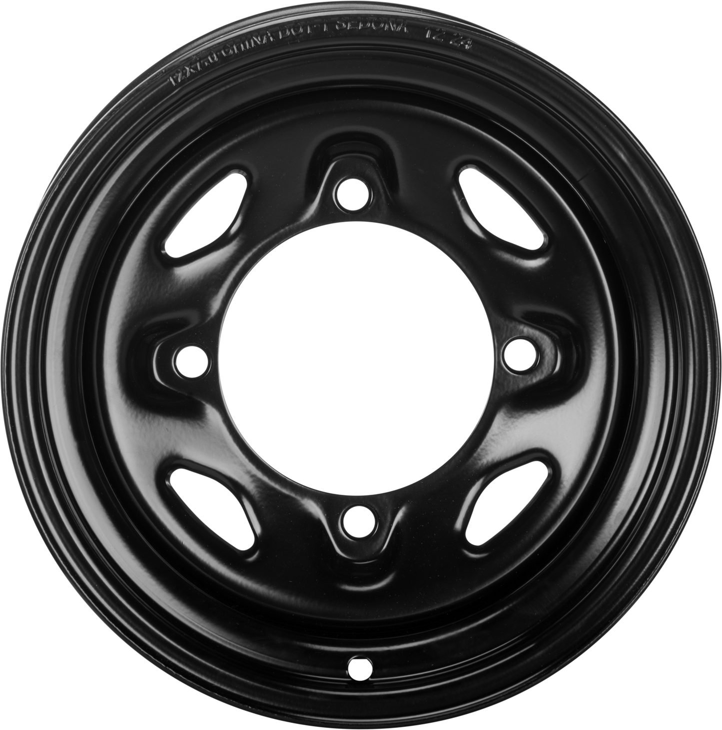 Sedona Steel 12x7 Wheel with 4+3 Bolt Pattern and Tapered Lug Nut Compatibility - Kelly Motorsports