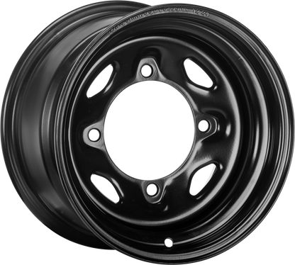 Sedona Steel 12x7 Wheel with 4+3 Bolt Pattern and Tapered Lug Nut Compatibility - Kelly Motorsports