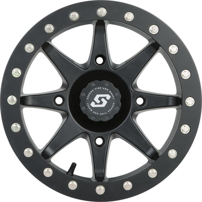 Sedona Storm Beadlock Wheel 14x7 Inches for ATV/UTV - Black - Kelly Motorsports