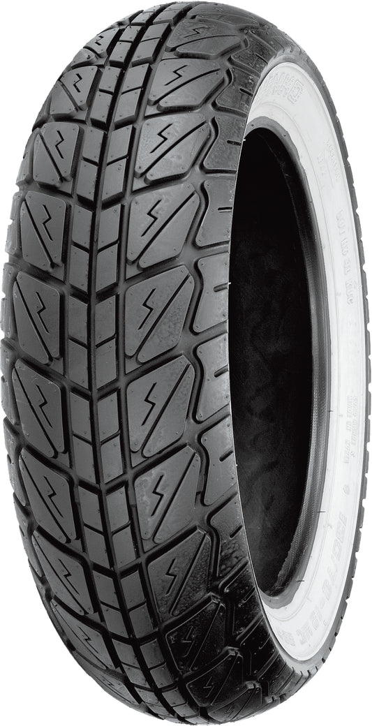 Shinko 87 - 4258 Tire 723 Series 12 - inch White Wall Scooter Tire - Kelly Motorsports