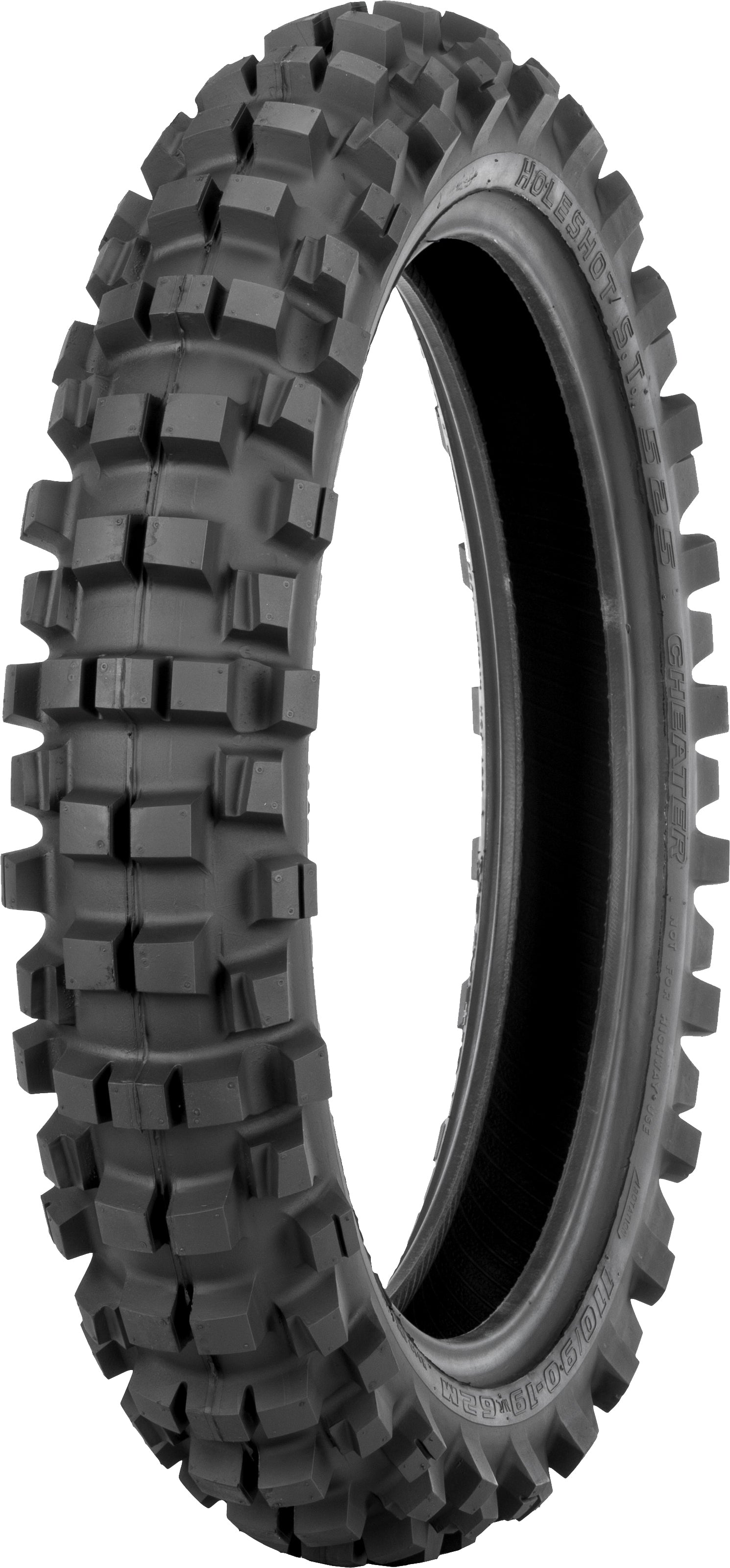 Shinko 87 - 4381S Tire 525 Cheater Series Rear 120/90 - 19 for Honda CR500AF - Kelly Motorsports
