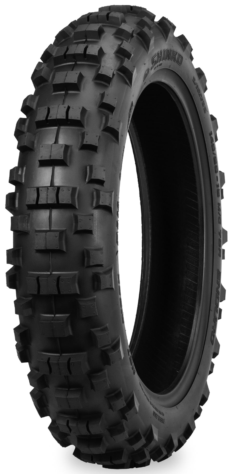 Shinko 87 - 4740 216MX Series Rear Tire 140/80 - 18 for Enduro and Motocross Bikes - Kelly Motorsports