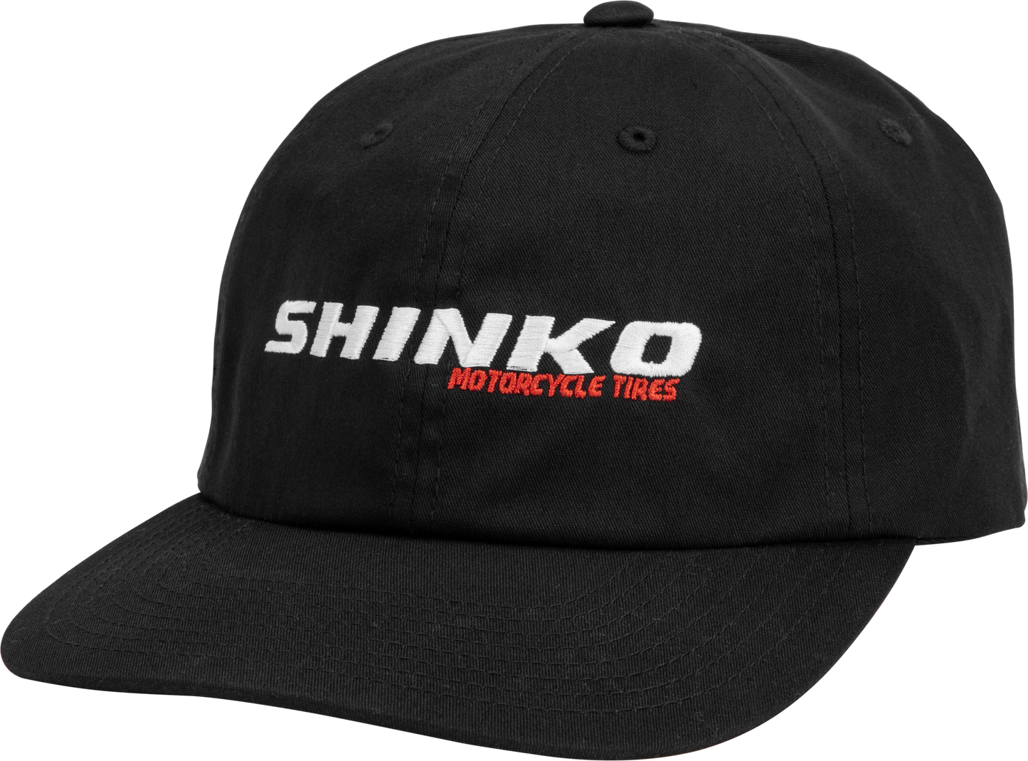 Shinko Black Dad Hat - Classic Snapback with Adjustable Fit - Kelly Motorsports