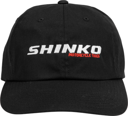 Shinko Black Dad Hat - Classic Snapback with Adjustable Fit - Kelly Motorsports
