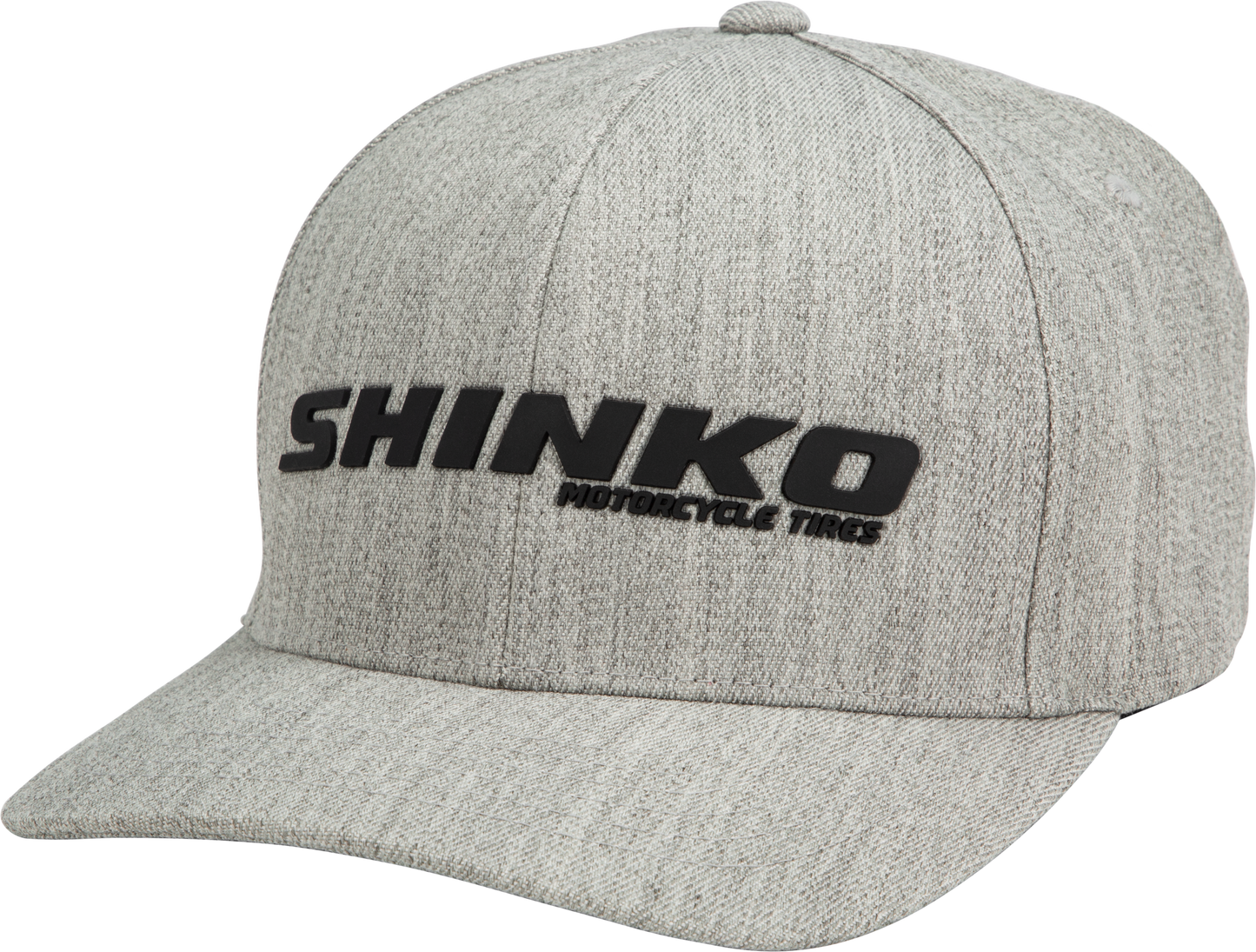 Shinko Flexfit Hat Grey Large/Extra Large - Comfortable Fit and Stylish Design - Kelly Motorsports