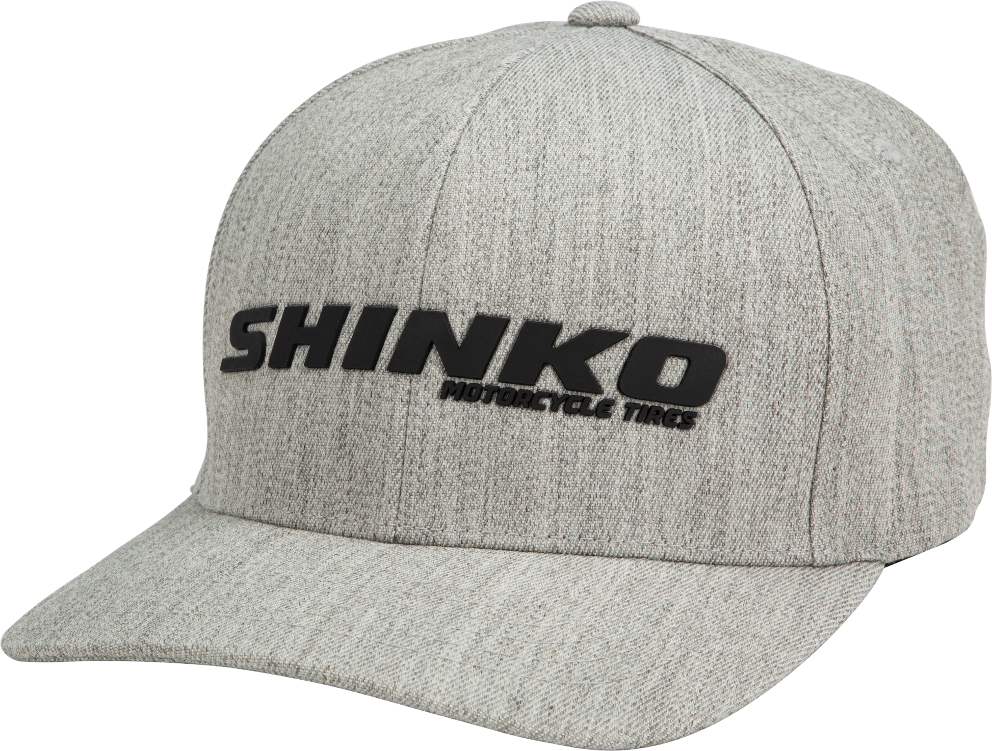 Shinko Flexfit Hat Grey Large/Extra Large - Comfortable Fit and Stylish Design - Kelly Motorsports