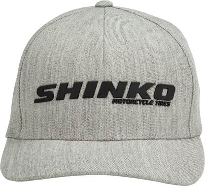 Shinko Flexfit Hat Grey Sm/Md - Comfortable Fit and Stylish Design - Kelly Motorsports