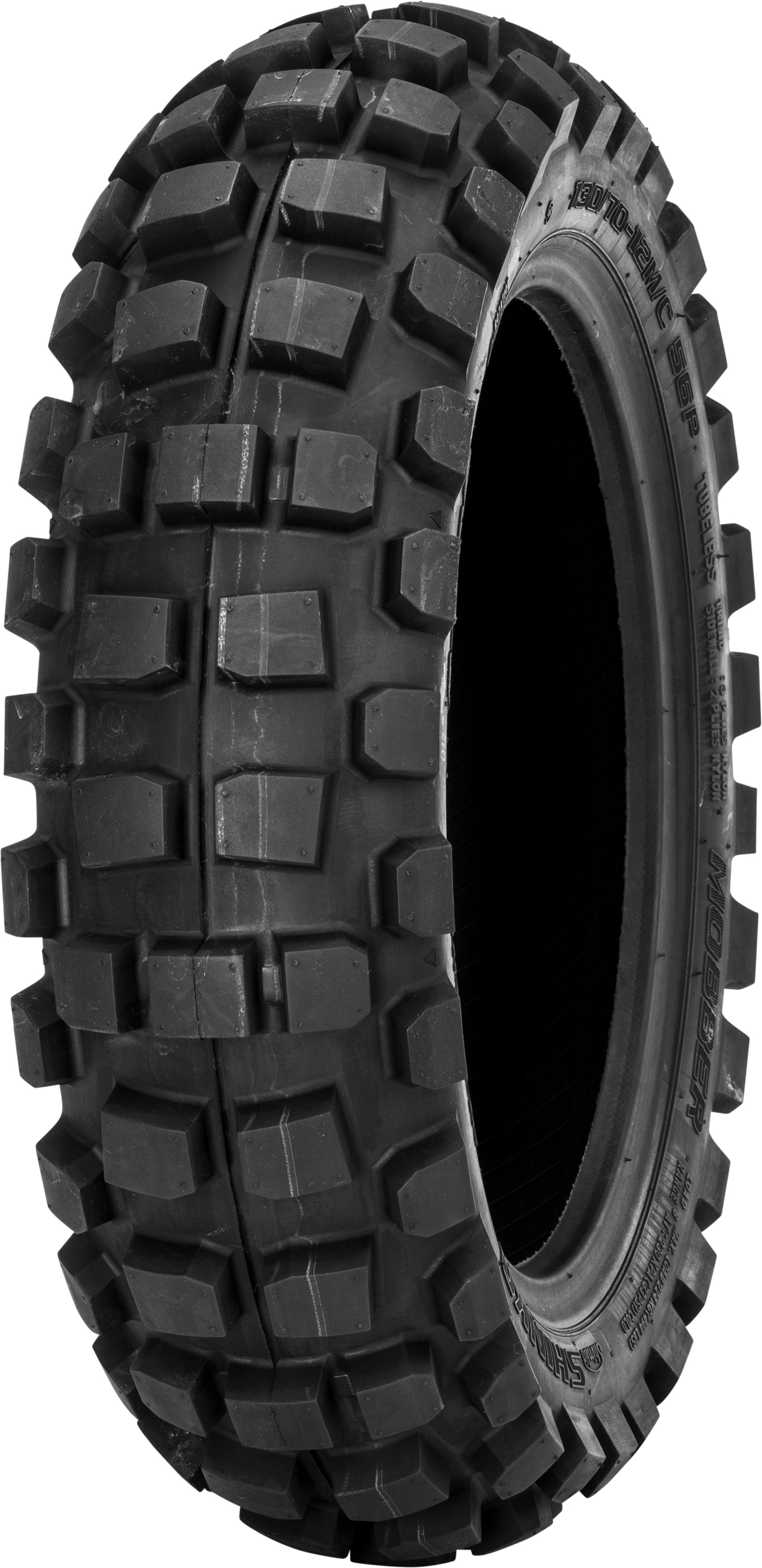 Shinko Mobber Tire 505 Rear 130/70 - 12 for Suzuki AN200 and Honda NSS250 - Kelly Motorsports