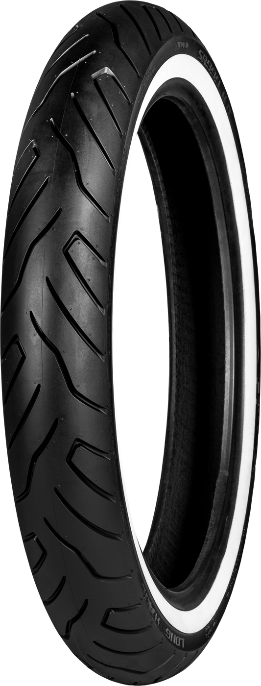 Shinko SR999 Long Haul White Wall Tire 90/90 - 21 54H for Cruiser Motorcycles - Kelly Motorsports