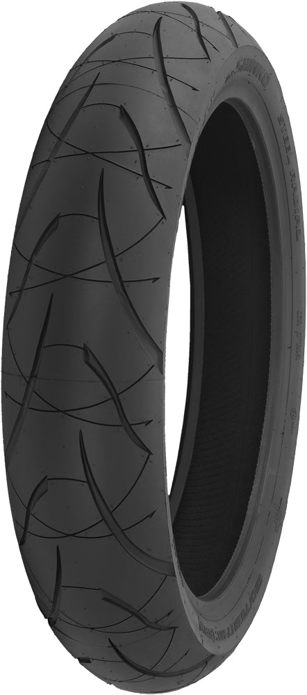 Shinko Tire 016 Verge 2x Front 120/60ZR17 (55W) JLSB - High - Performance Sport/Touring Radial Tire - Kelly Motorsports