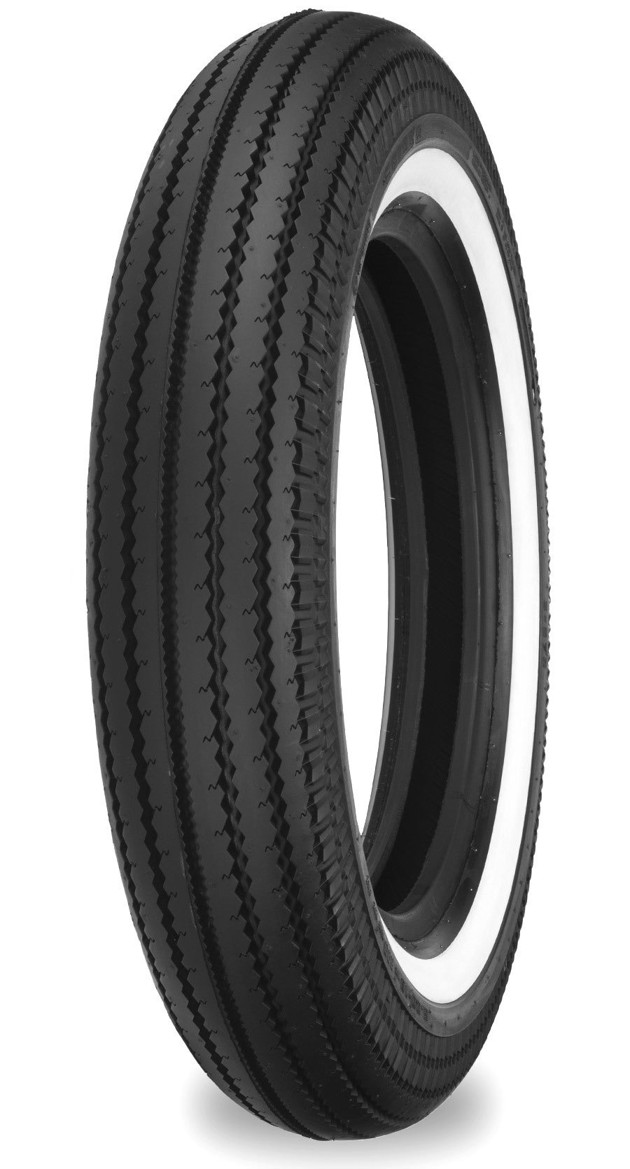 Shinko Tire 270 Super Classic Front White Wall 4.00 - 19 61H Bias Tire - Kelly Motorsports