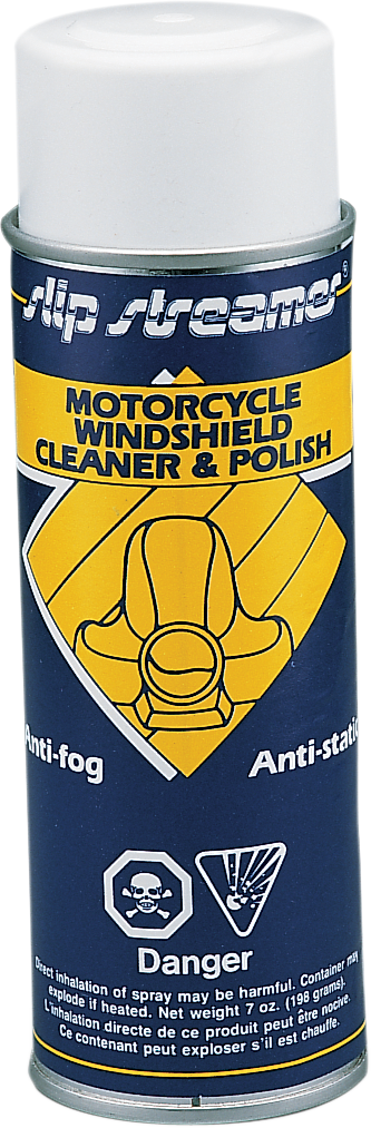 Slipstreamer Windshield Polish and Cleaner - 7 oz Aerosol - Part No. S - C/P - M - Kelly Motorsports