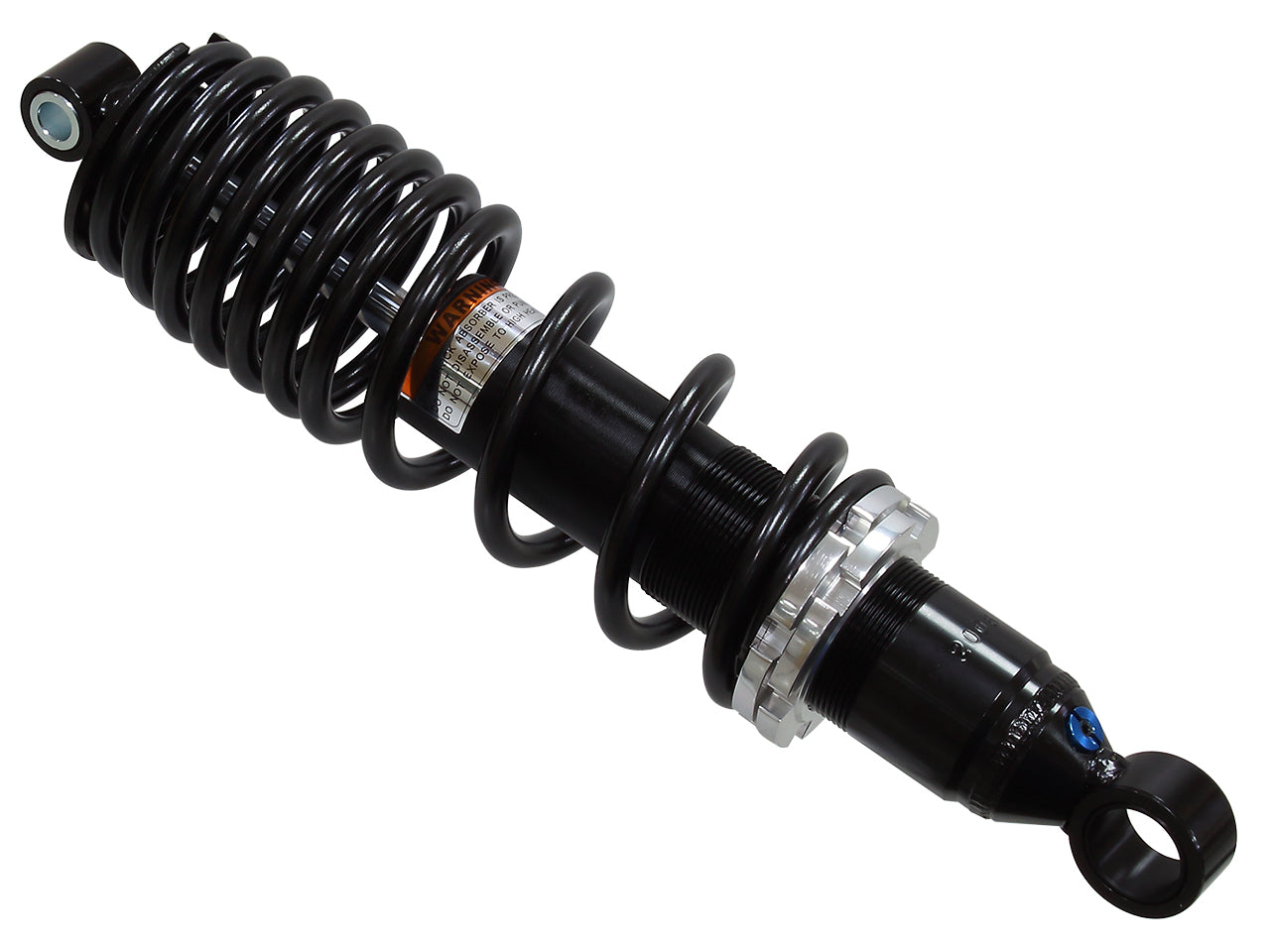 SP1 Gas Suspension Shock Absorber with Spring for Yamaha Vehicles - Part Number SM - 04668S - Kelly Motorsports