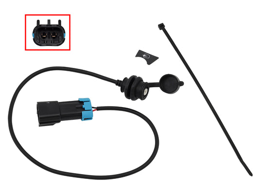 SP1 Heated Visor Plug Kit SM - 01612 for Electric Helmet Shields - Kelly Motorsports