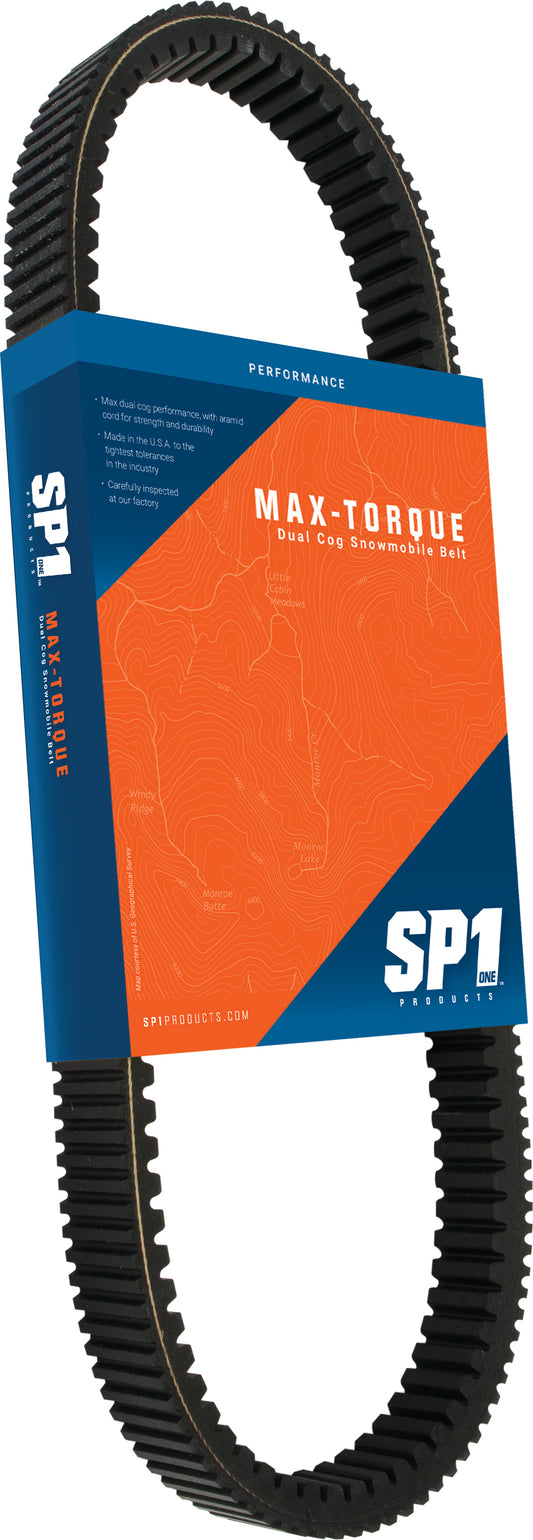 SP1 Max Torque Belt 42 11/16" x 1 9/32" for 500 - 700 cc Sleds - Durable High - Performance Drive Belt - Kelly Motorsports