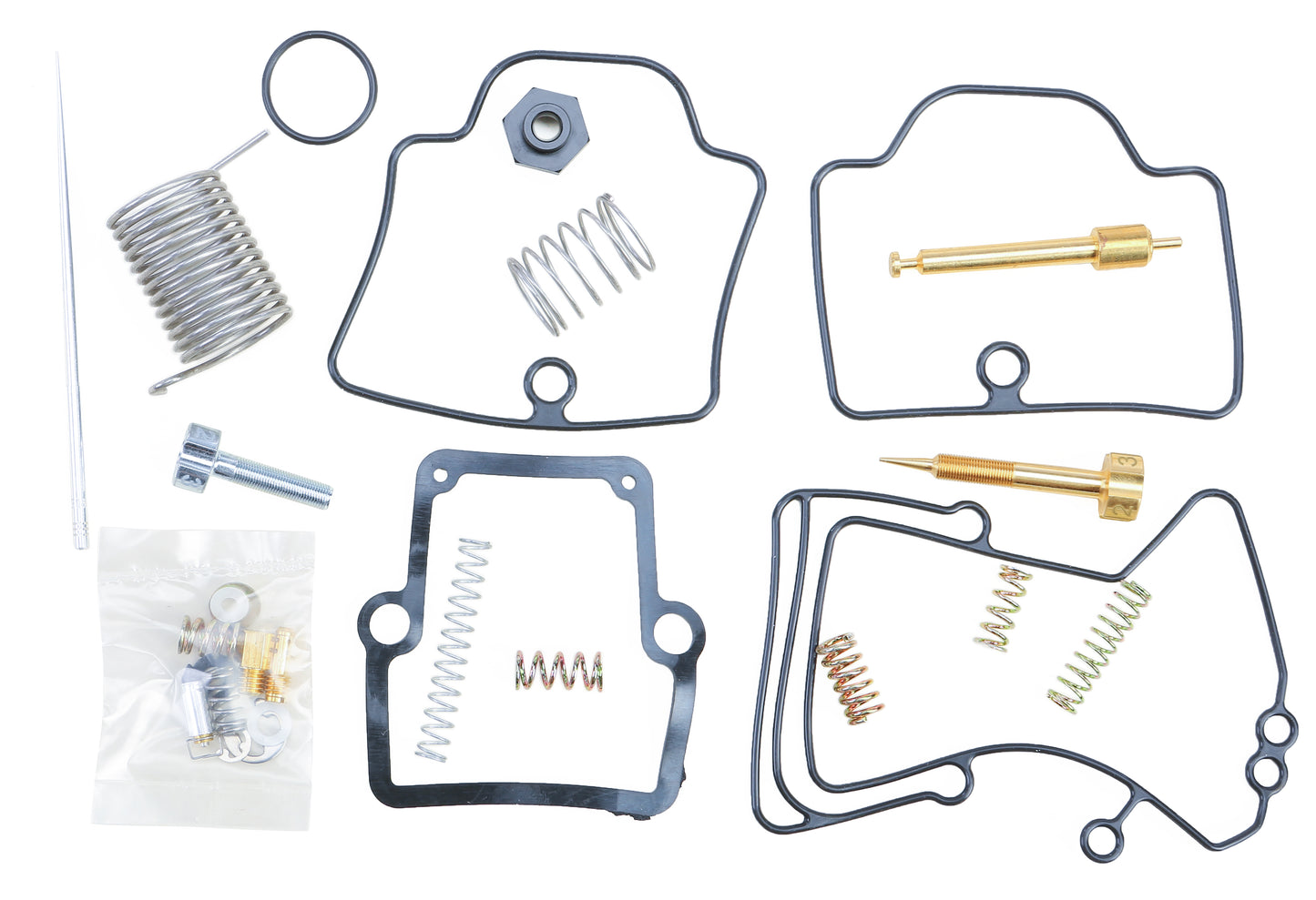 SP1 Mikuni TM40 Carburetor Repair Kit for Ski - Doo 600 and 800R PTEK Engines (Part SM - 07600) - Kelly Motorsports